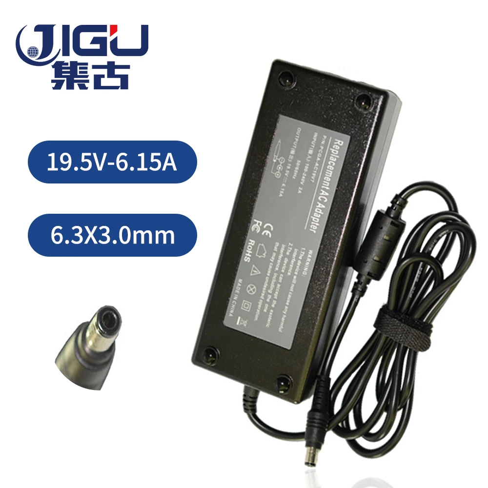 

120W 19.5V 6.15A 6.3*3.0MM Replacement For Lenovo IdeaPad Y470 Y460P Y570 A300 A700 C305 C300 C320 AC Charger Power Adapter