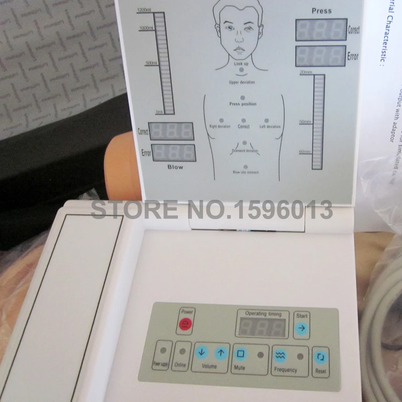 Flexible Joint CPR Training Manikin Full Body LCD Monitor Voice Resuscitation First Aid Dummy | Канцтовары для офиса и дома