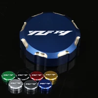 motorcycle cnc front brake master cylinder reservoir cover cap for yamaha yzf r1 yzf r1 yzfr1 2000 2020 2009 2010 2011 2012 2013