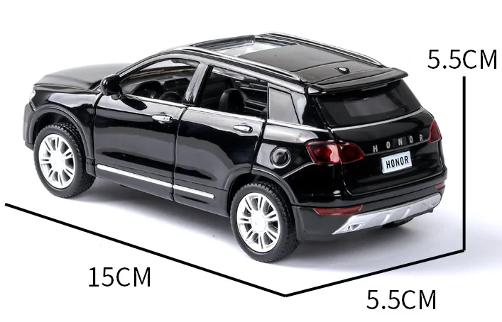 Модель автомобиля из металлического сплава HAVAL H6 в масштабе 1/32 миниатюрная