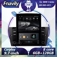 fnavily 9 7 android 10 car audio for bmw 3 series e90 video dvd player radio car stereos navigation gps dsp bt wifi 2005 2011