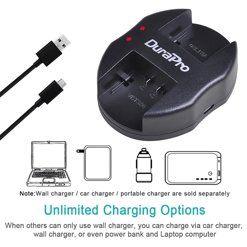 Аккумулятор для VW VBK360 3600 мАч 1 шт. перезаряжаемый аккумулятор + USB зарядное