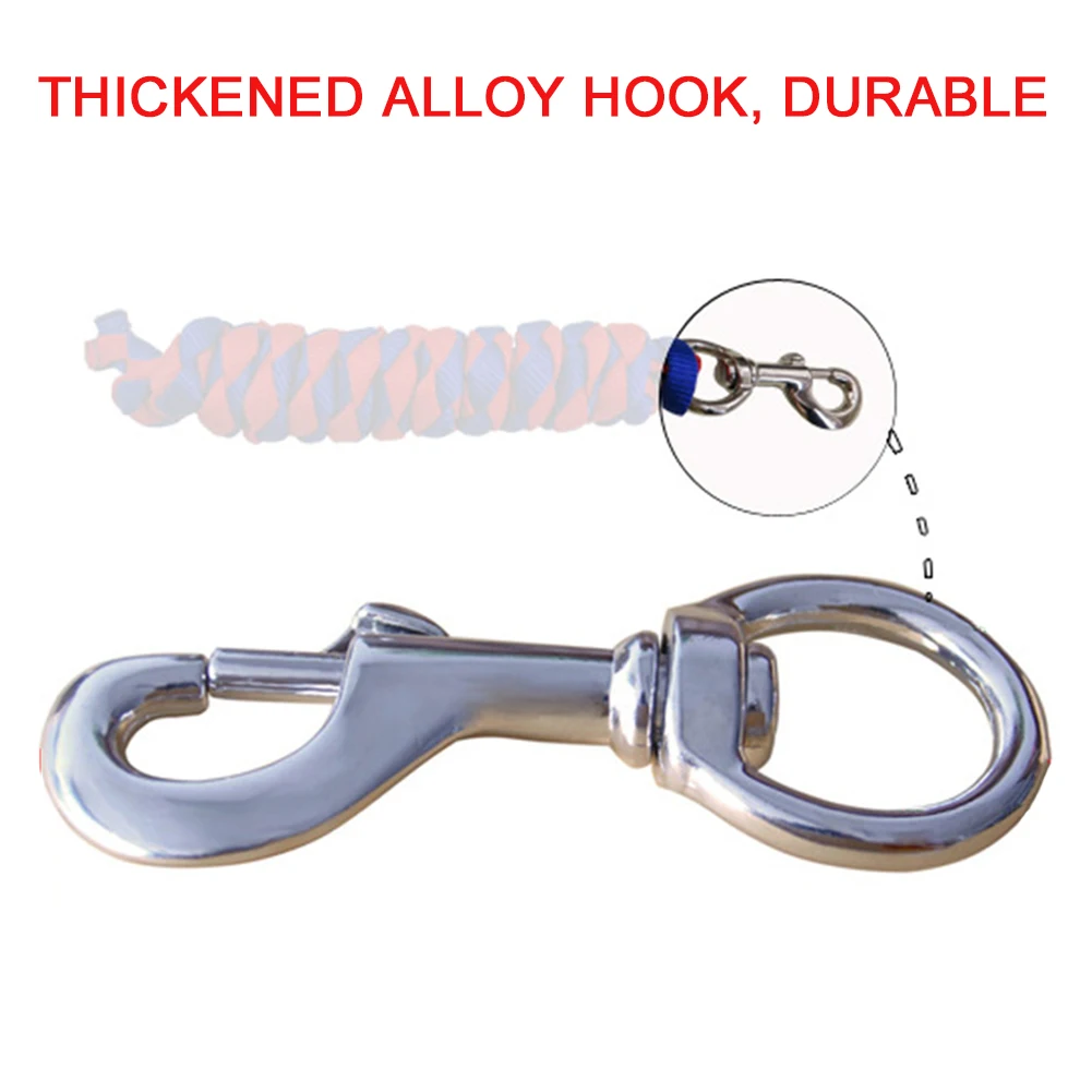 Halters Хлопок Смесь конный спорт Экстра толстый с защелкой крюк лошадь свинцовая