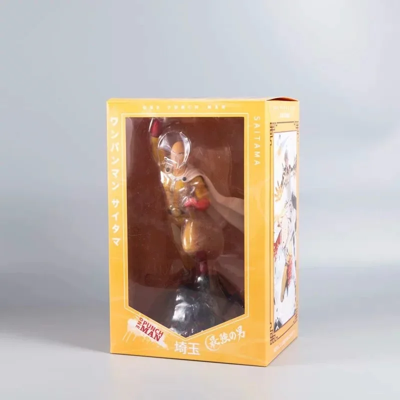 

Anime Figurines One Punch Man Saitama Statue Action Figure Decoration Home Statue Collectible Model Toys