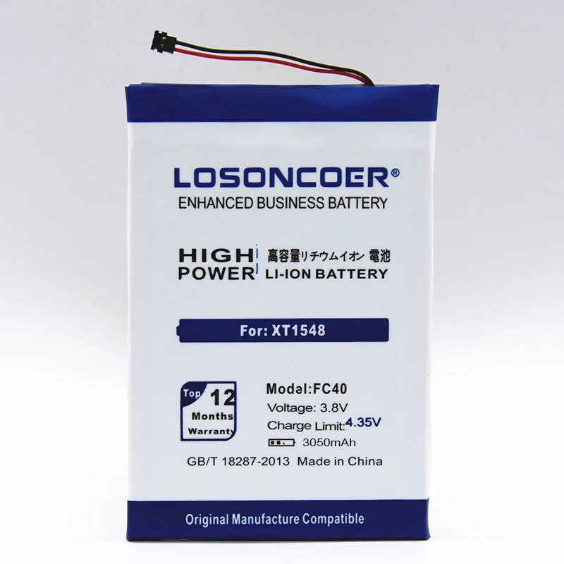 LOSONCOER 3050 мА/ч, FC40 Батарея для Motorola Moto G Moto G3 XT1540 XT1541 XT1543 XT1548 XT1550 XT1557 xt1544