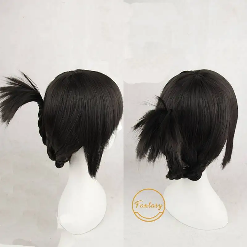 Парик для косплея из аниме Ваше имя термостойкие вечерние искусственные волосы