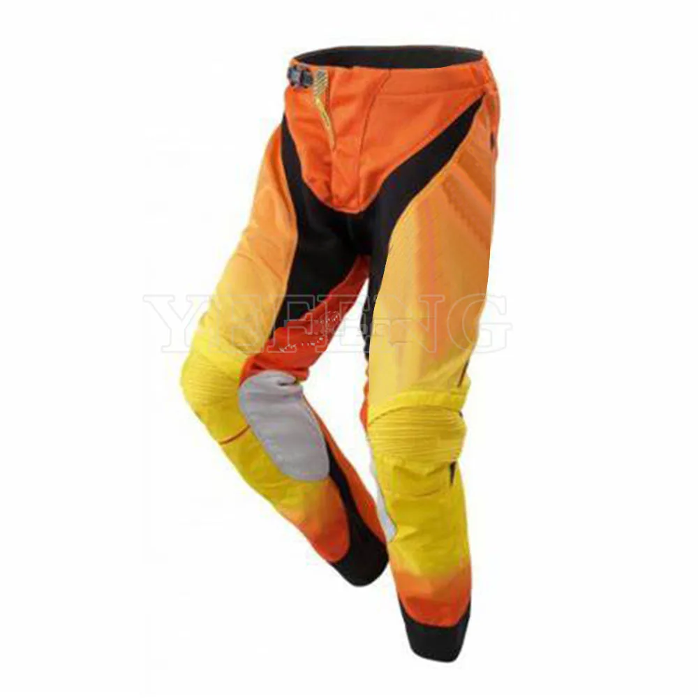 

Motorcycle MTB Bike Off-road Sprint Race Motocross Blue White Pant Gravity Fx Pants Trousers motos