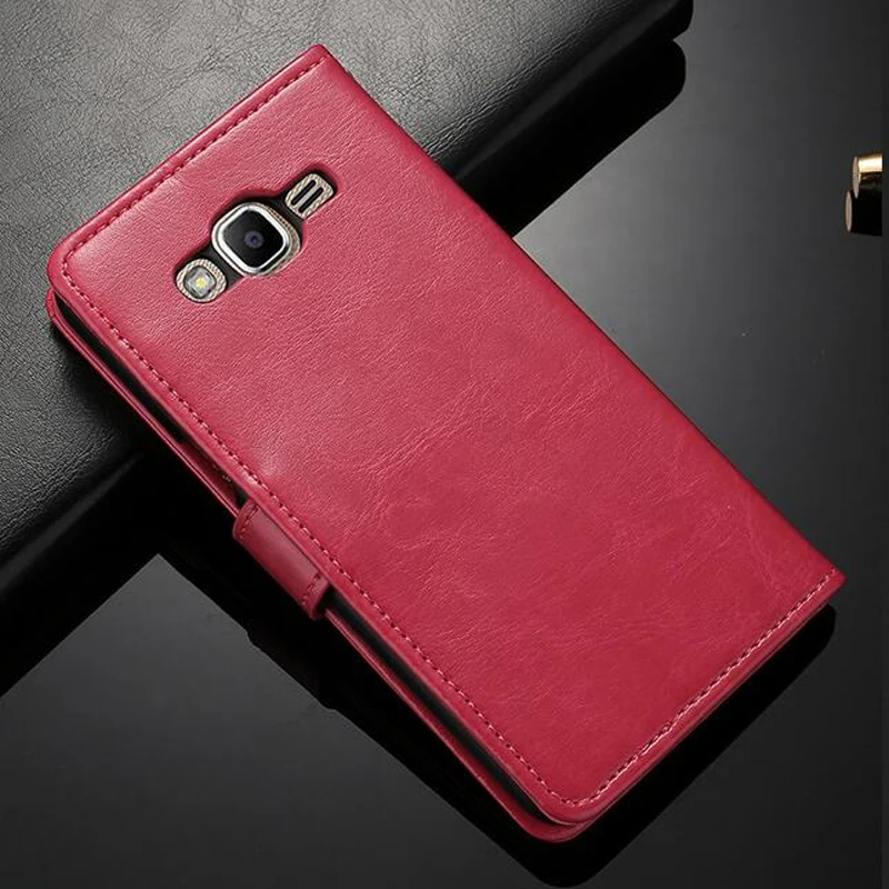 Винтажный Премиум кошелек кожаный держатель для карт чехол для samsung SM-G531H Galaxy Grand Prime VE G531H SM-G530H G530H SM-G531F