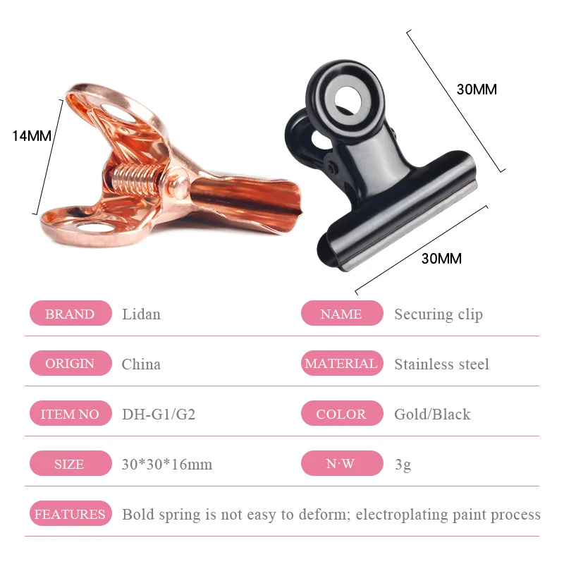 1/2 шт. многофункциональные зажимы для маникюра из нержавеющей стали | Красота и