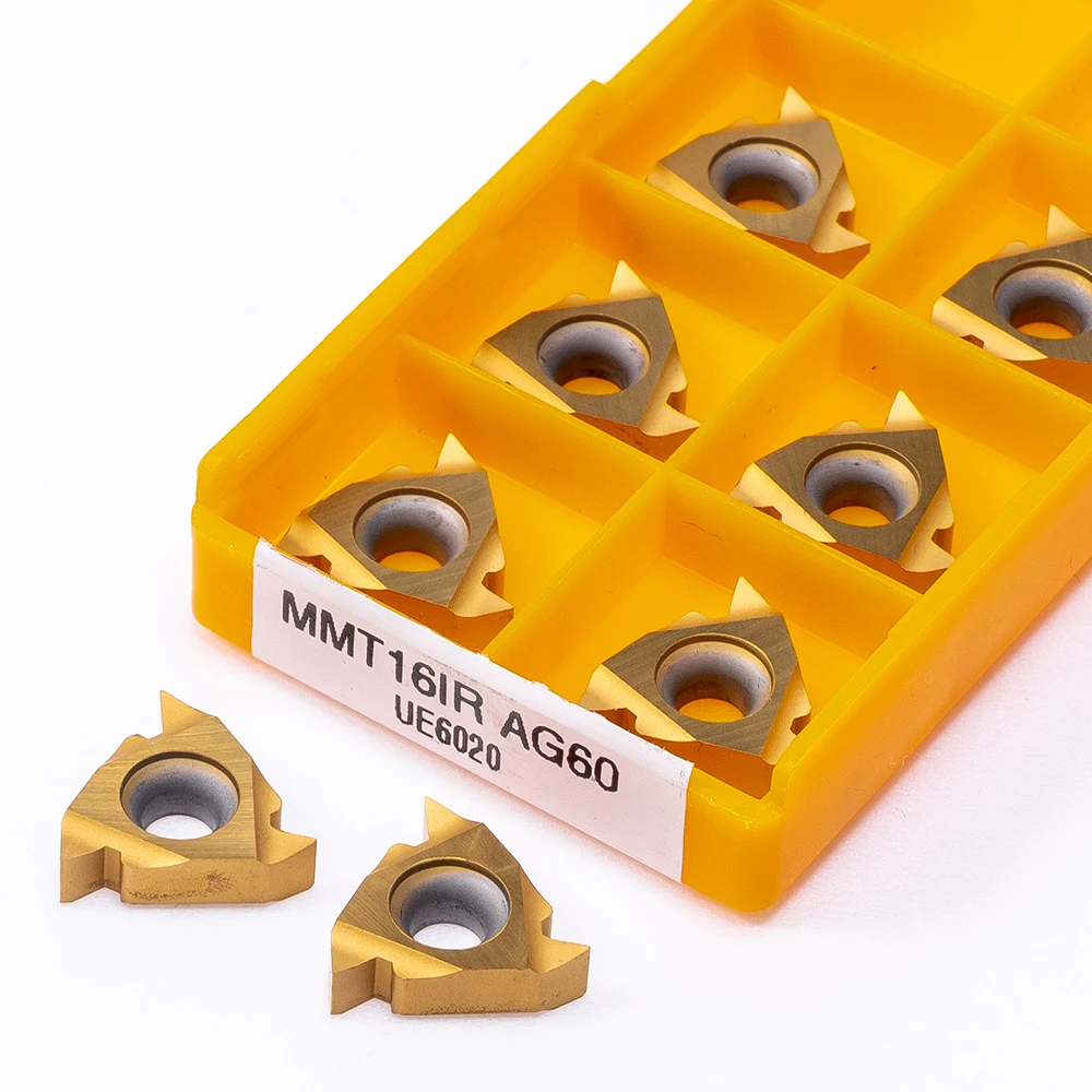 Фреза токарная MMT16IR AG60 VP15TF UE6020 US735 твердосплавный инструмент для резки алюминия -