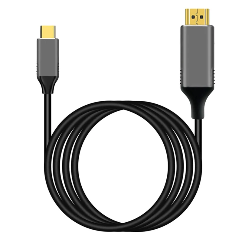 USB C к HDMI кабель адаптер 4K 60Hz Thunderbolt 3 совместимый для Android телефона ChromeBook и т.