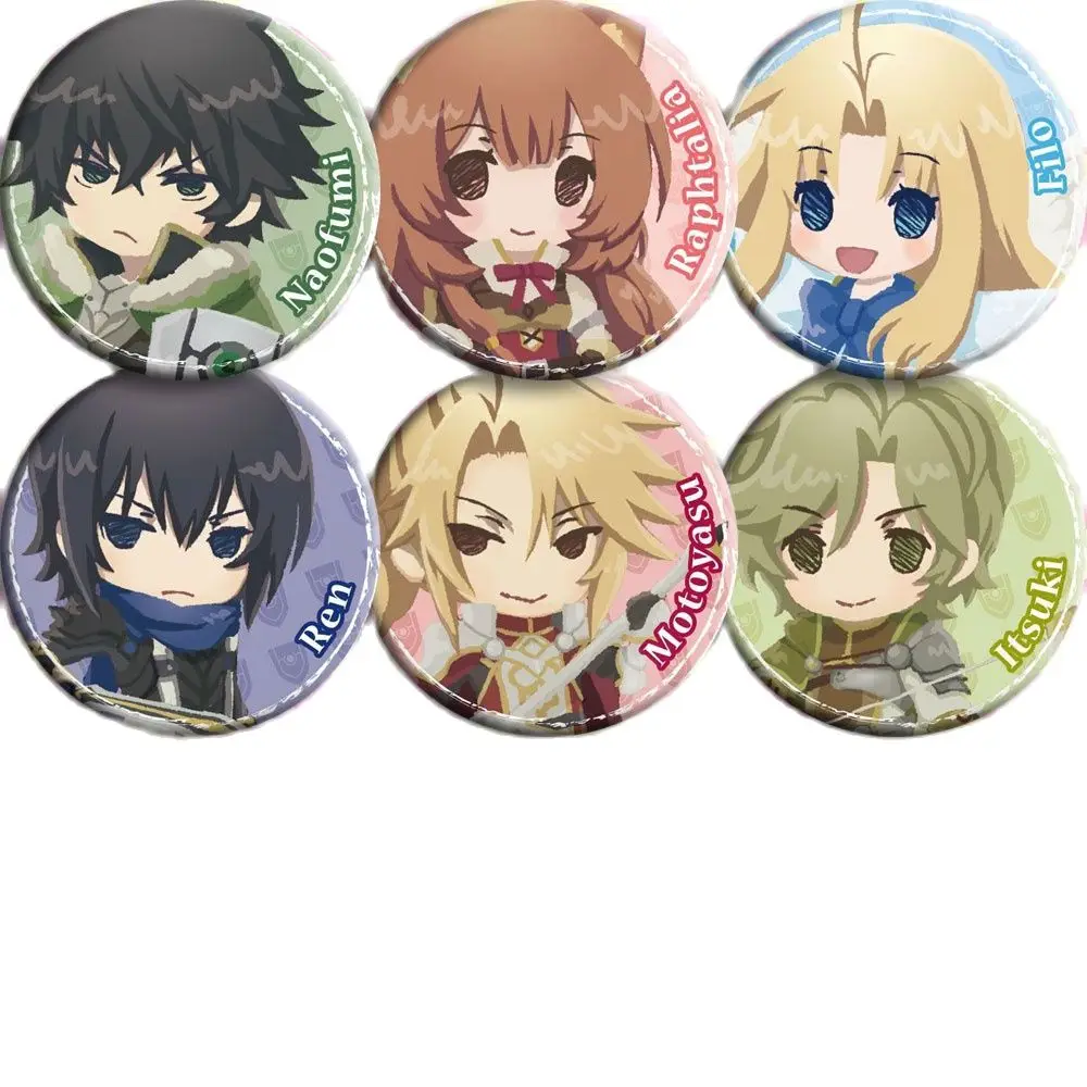 Брошь значок с героем из аниме Восхождение щита| |