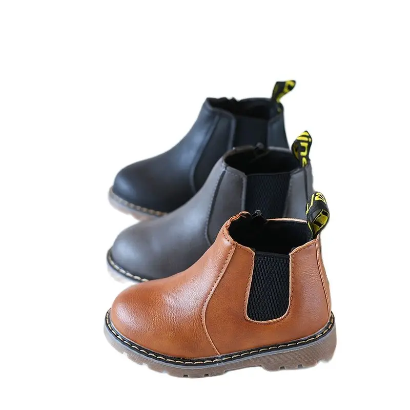 

Детские ботинки-мартинсы из искусственной кожи, размеры 21-36