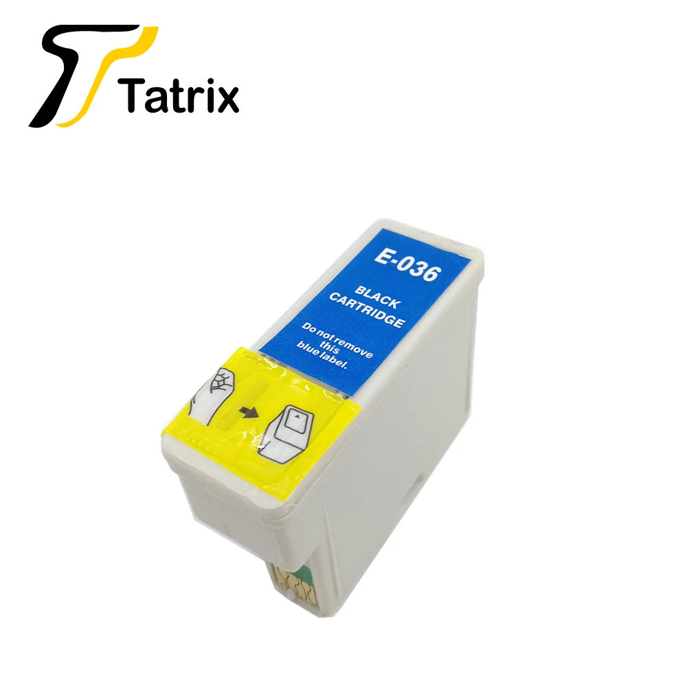 Татрикс для epson T036 T037 чернильный картридж Подходит tylus C42UX C44UX C46