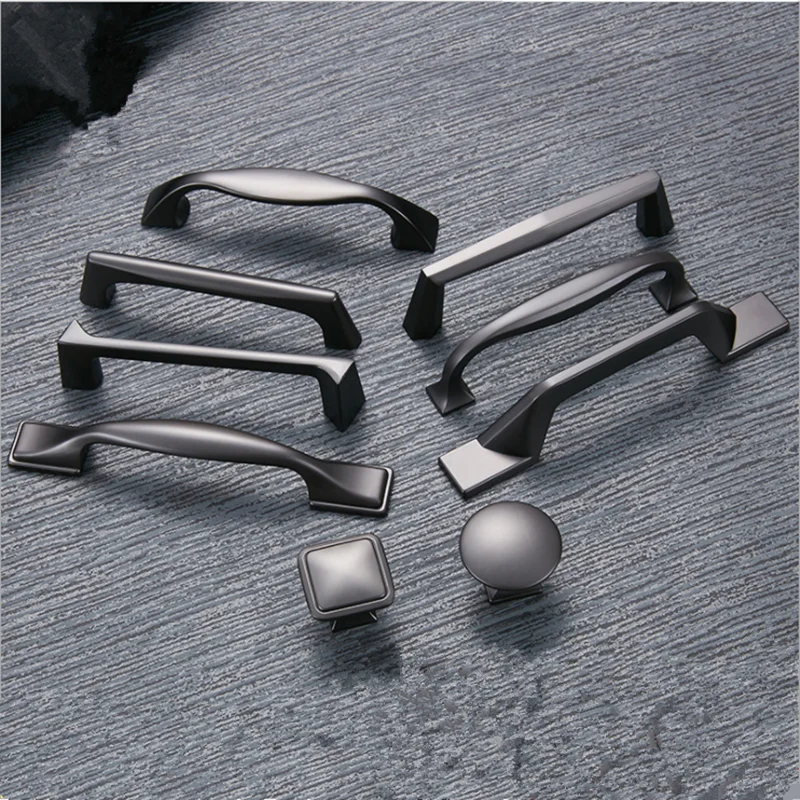 1 шт. ручки для шкафа жемчужно-серого цвета