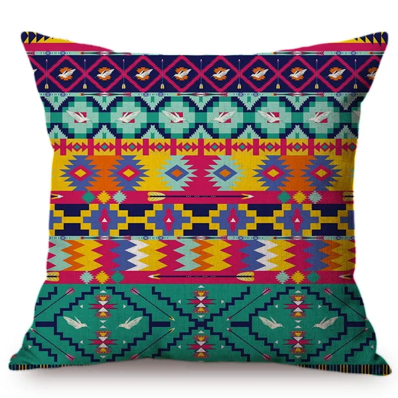 Наволочка для подушки с мусульманским рисунком Турецкая Этническая винтажная
