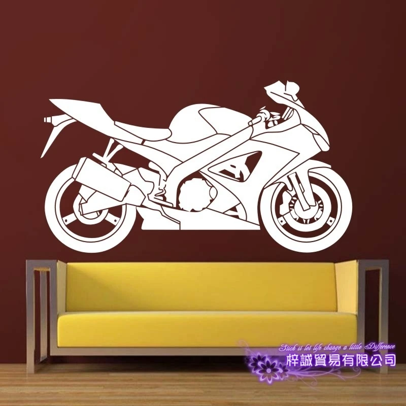 

Race Motorcycle Racing Sticker Vehicle Decal Posters Vinyl Wall Pegatina Decor Mural Sticker Autobike Racing Decals