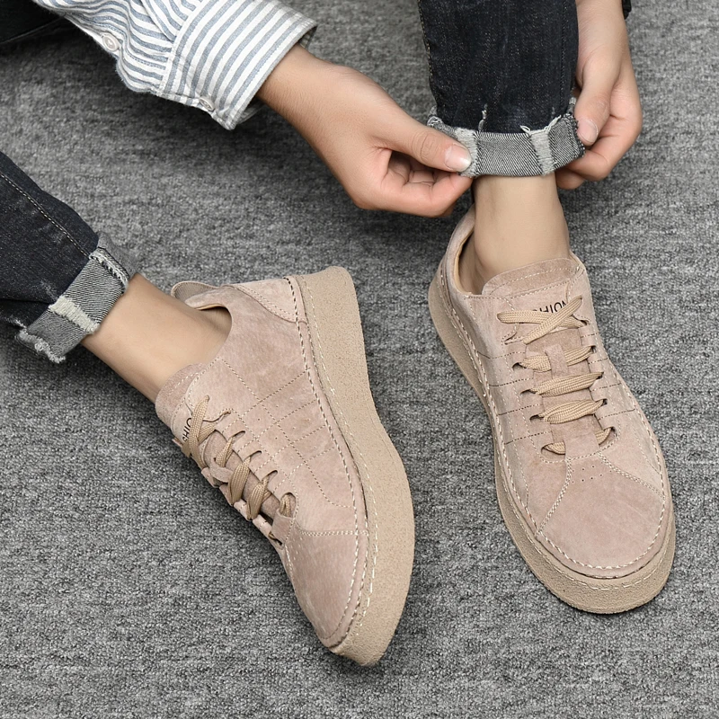 

Male Shoe Zapatillas Casual Zapatos Informales De Hombre Men's Moccasins Leather Shoes For Men Mens Sneakers Cuero