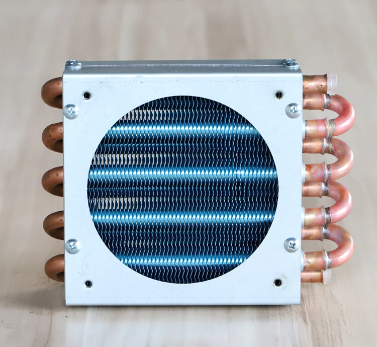 PURSWAVE FN2x5x130 мини-испаритель конденсатор с 1pc12V24V220V120*120 мм вентилятор ребра пространство медная трубка теплообменник