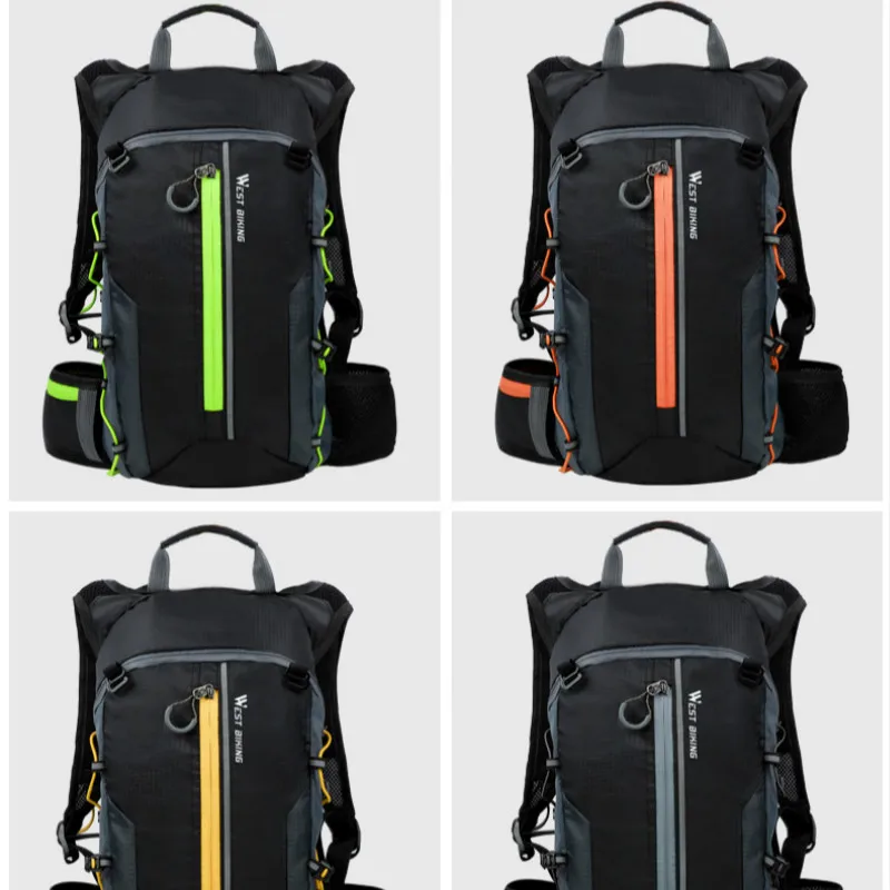

Cycling Backpack Tear Resistance Lightweight Breathable Mountain Bike Outdoor Backpack Light Leisure Travel Bag Riding Equipment