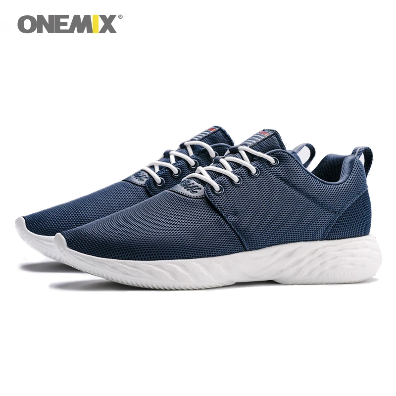 ONEMIX Breathable Mesh Running Shoes For Men Sports Walking Sneakers Classic Lightweight Sport Jogging Zapatillas Hombre | Спорт и