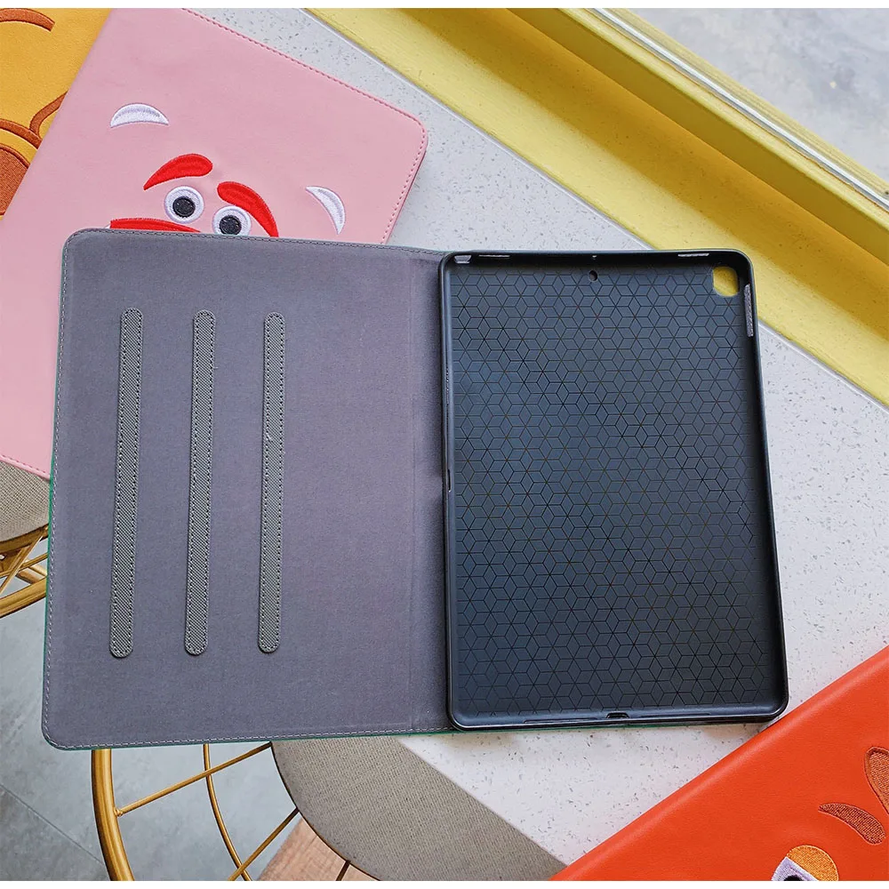 Чехол с мультяшным рисунком для iPad 7 го поколения чехол вышивкой животного 2017/2018