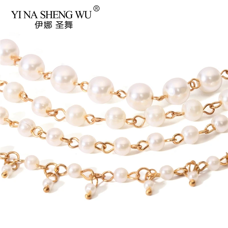 

Bohemia Imitation Pearl Anklet Fashion Lady Chain Multi-storey Anklet Foot Belly Dance 1PC Anklet Jewelry Accessories for Women