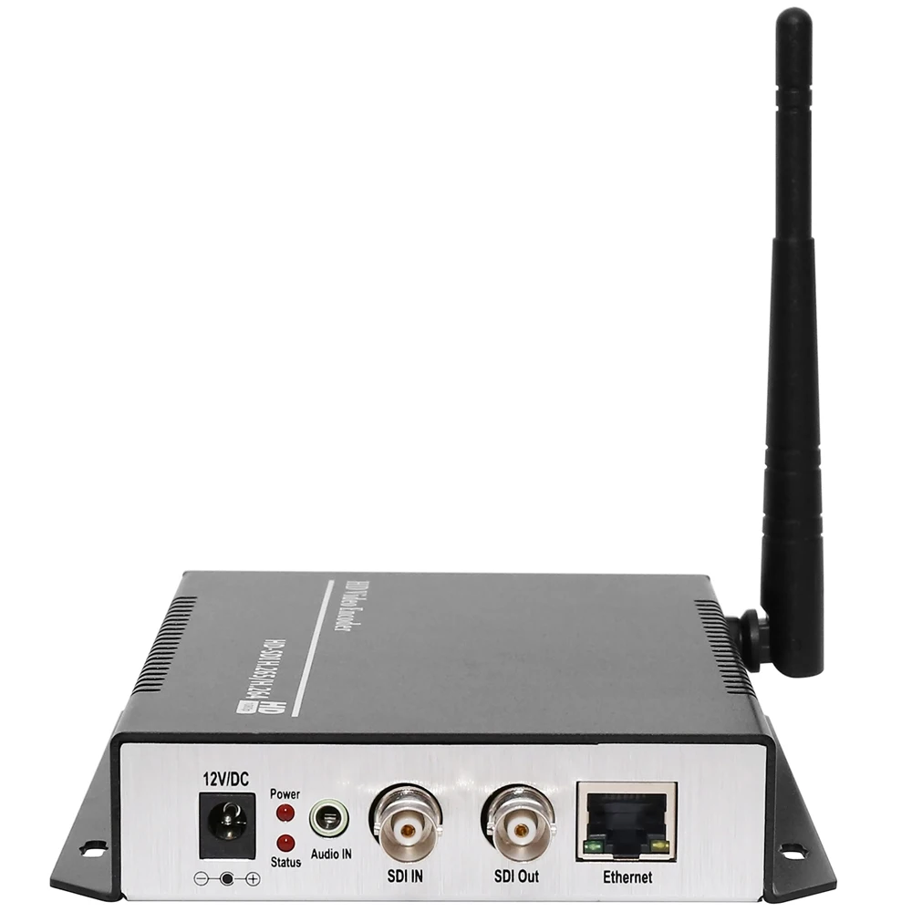 Беспроводной преобразователь URay HEVC H.265 H.264 SD/HD/3G SDI в IP потоковый видеокодер Wi Fi HD 3G
