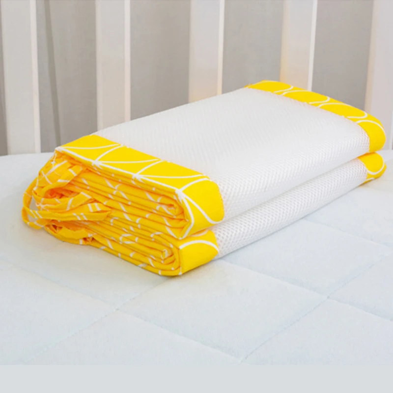 6 шт./партия желтого цвета с вышивкой в виде короны Детские Постельное белье