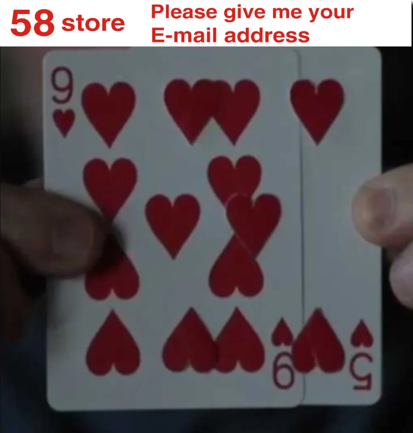 

Splits Project by Adam Wilber (Magic instruction-not include Card),Magic Trick