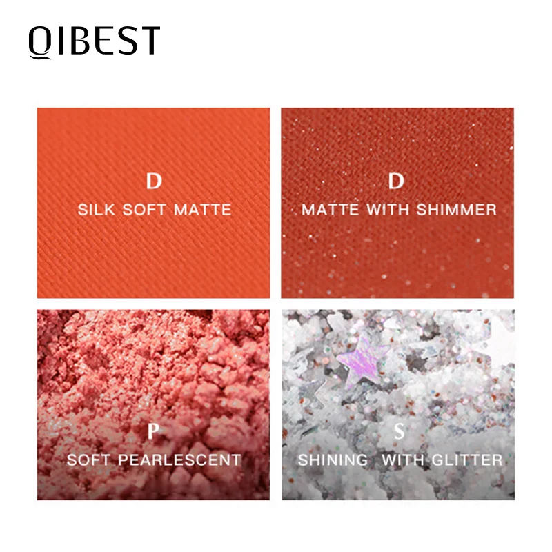 11 Цвет палитра теней для век Косметика Макияж блеск пигмент Красота