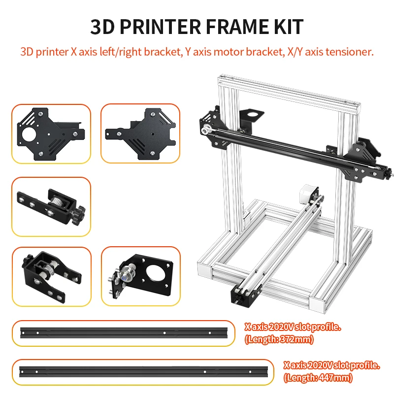 Запчасти для 3D-принтера кронштейн крепления двигателя по оси Y/X правый/левый