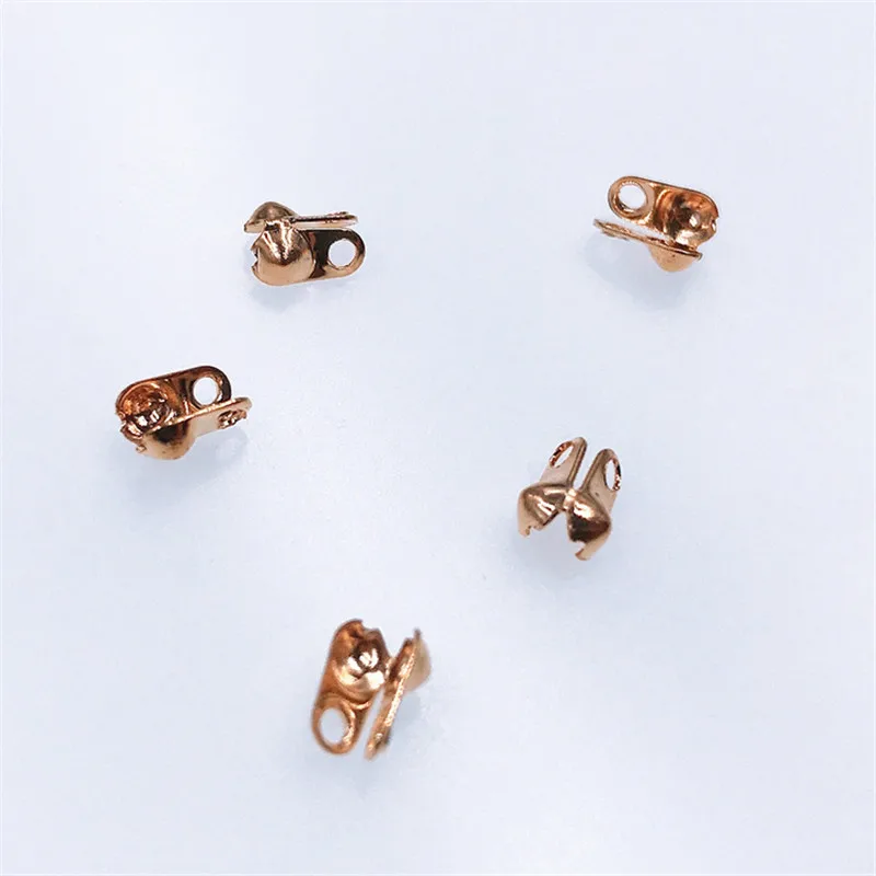 Металлические Концевики для бижутерии металлические зажимов 200 1 2 5 мм