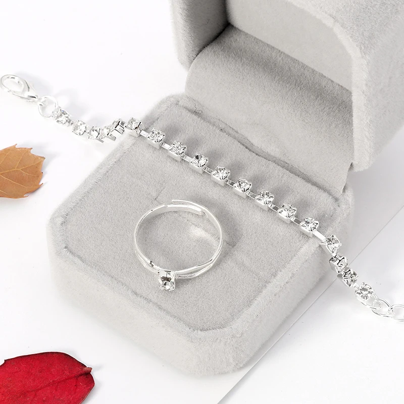 UDDEIN синий камень свадебные ювелирные изделия Модные аксессуары ожерелья браслет