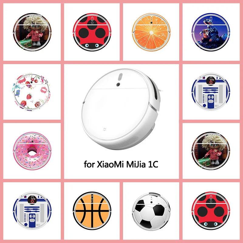 Виниловая наклейка на заказ для робота пылесоса xiaomi 1C|Запчасти пылесоса| |