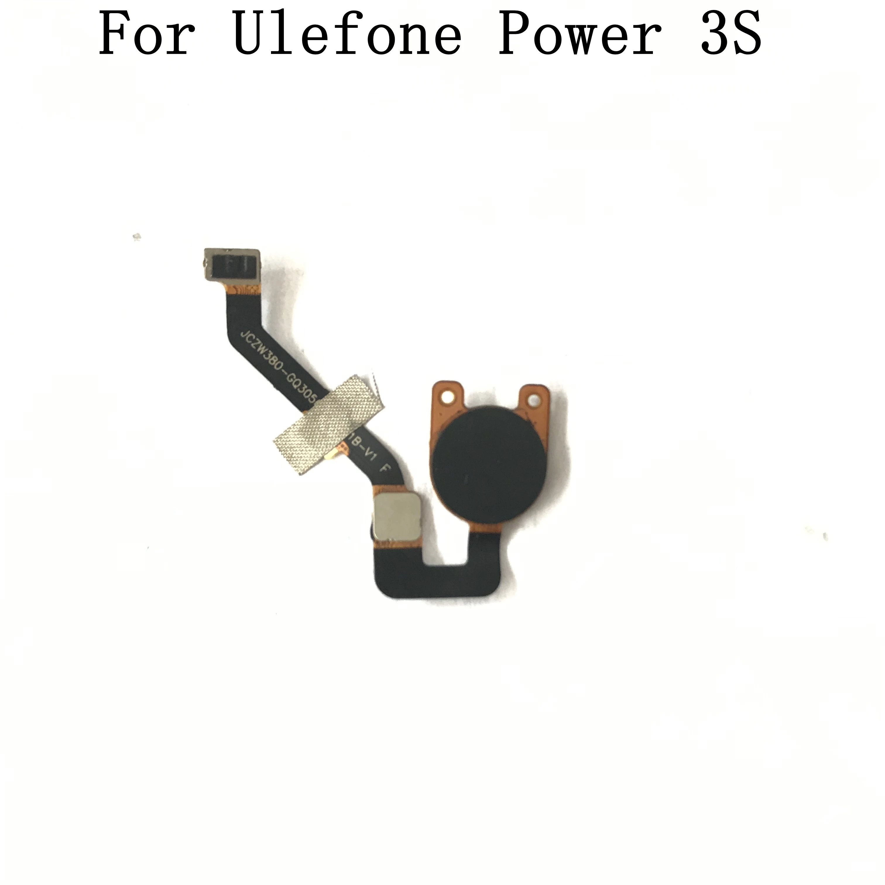 Ulefone Power-3S используется кнопка датчика отпечатков пальцев с гибким кабелем FPC для