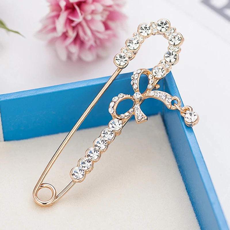 Fashion Big Pins Crystal Brooch Female New Broche Rhinestone Brooches For Women Animal Jewelry Accessories | Украшения и