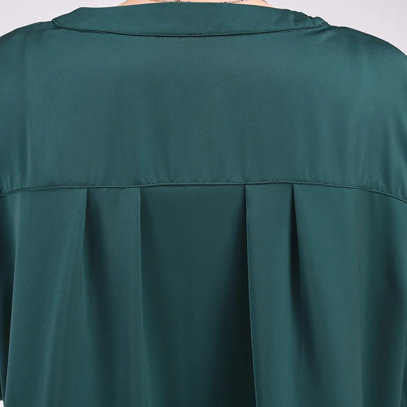 

Solid Mother Summer Blouse Plus Size Women Pullover Tops Middle Aged Loose Casual Shirts Blusas Mujer De Moda T0184