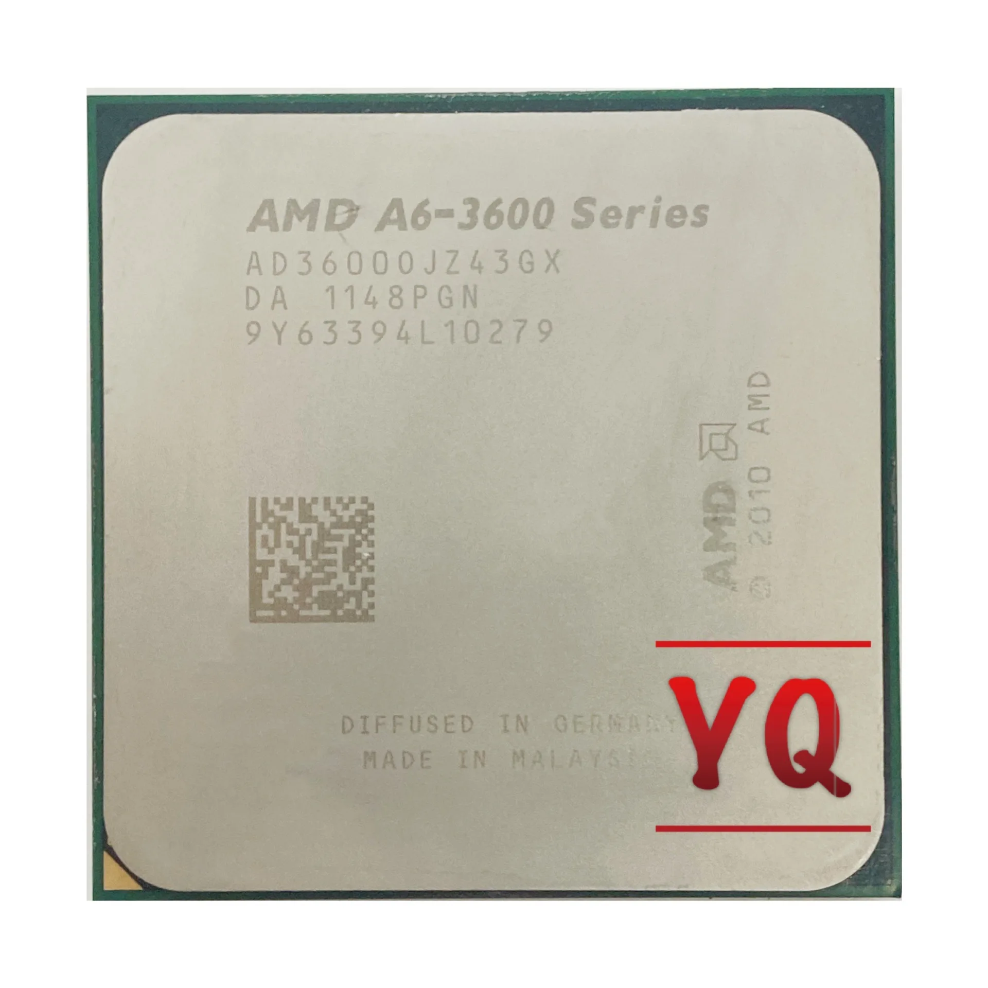 AMD A6 Series 3600 2 1 ГГц Quad Core Процессор процессор AD3600OJZ43GX гнездо FM1|Процессоры| |