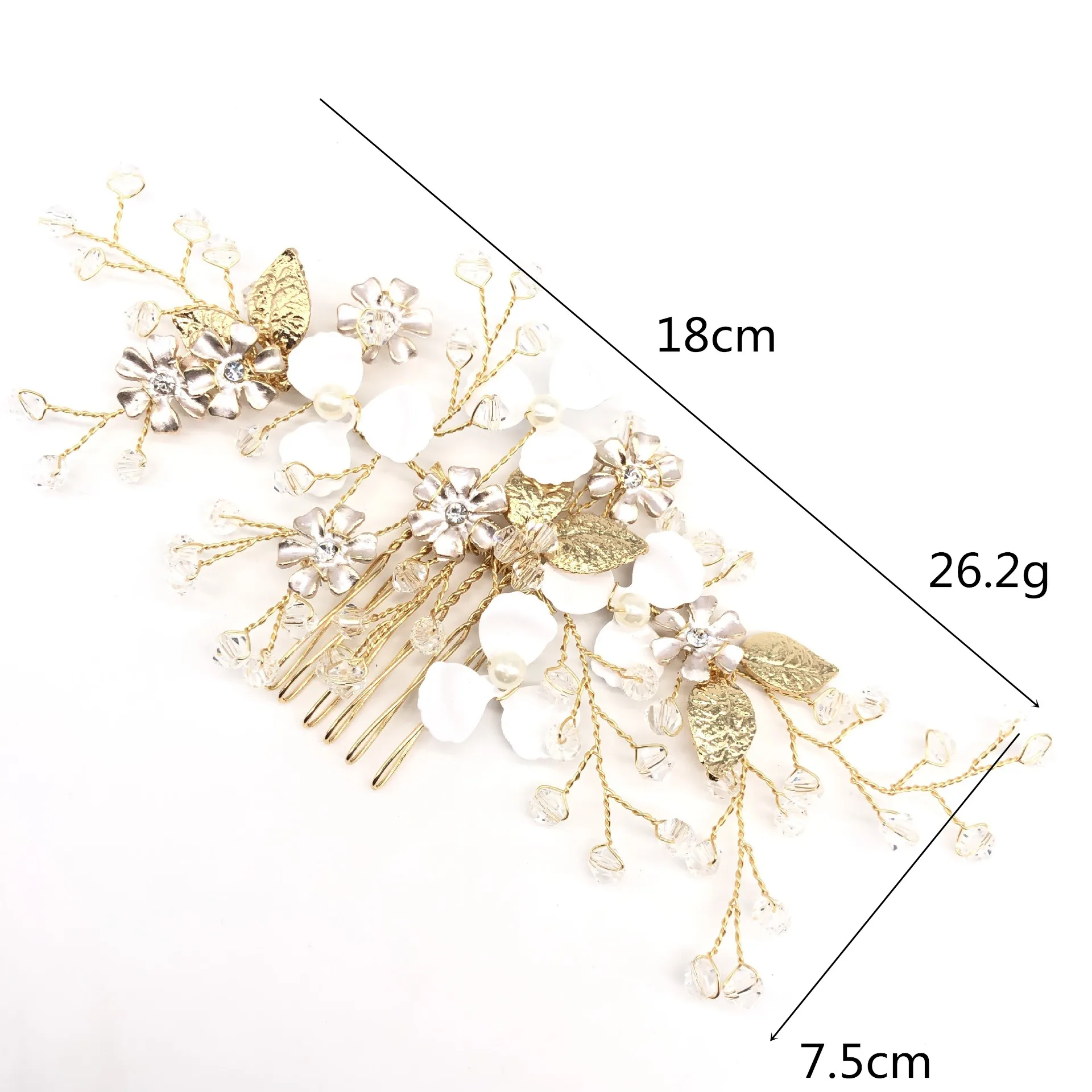 

Tiaras Hairpin Accessories Bridal Hair Comb Ladies Headdress Jewelry For Wedding Jewelry Crown