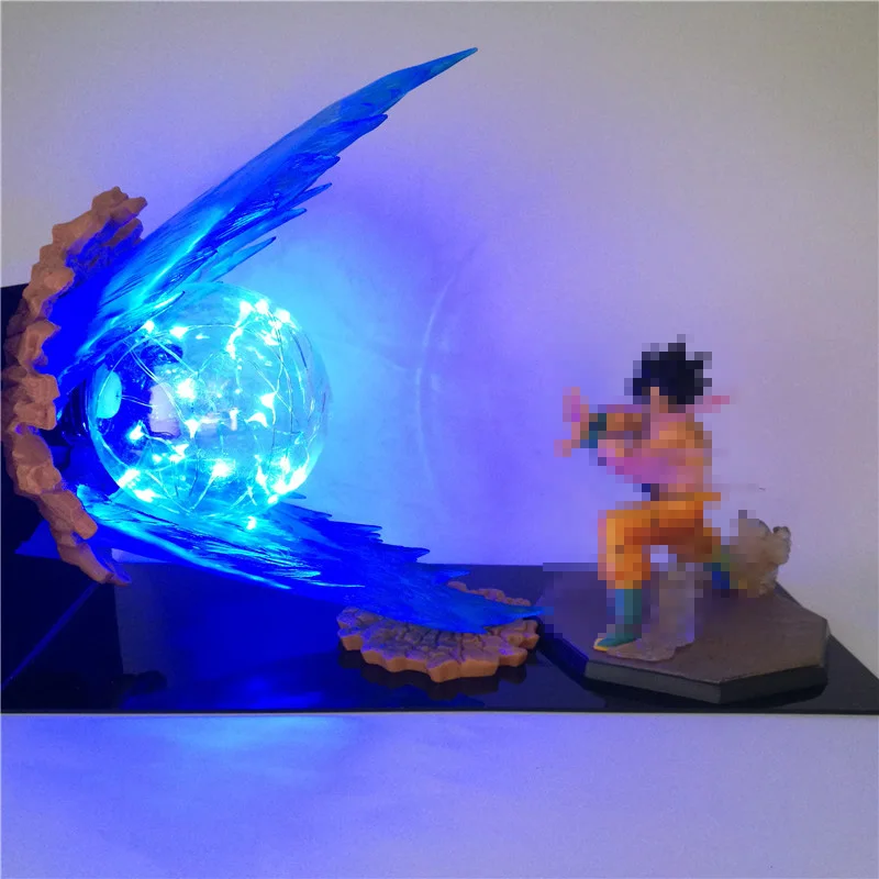 DBZ Super Goku Vegeta Gogeta лампа с экшн-фигурками ультра инстинкт DIY аниме модель для