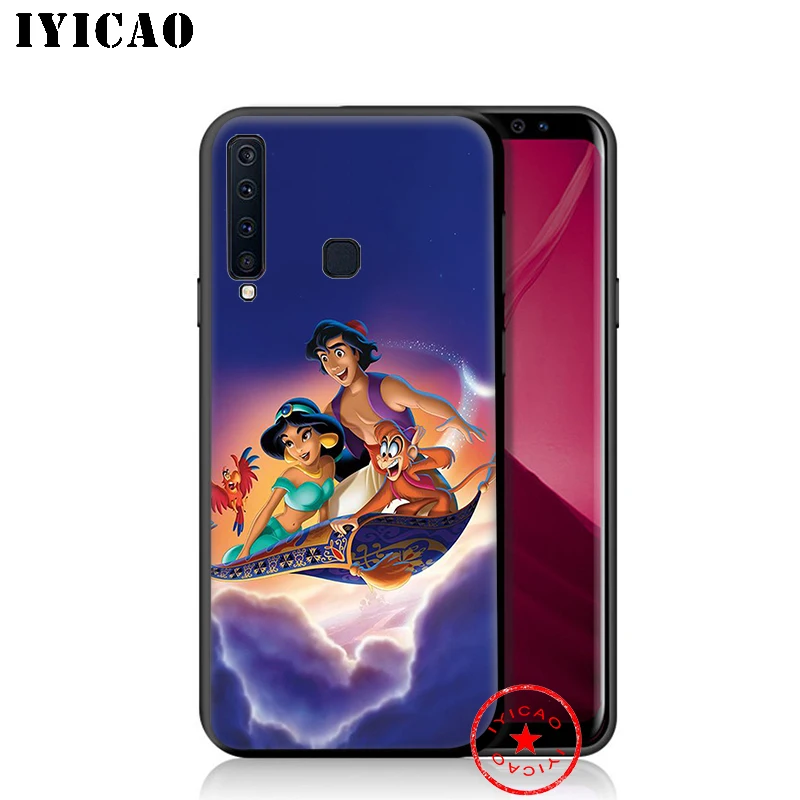 IYICAO Аладдин жасмин мягкий чехол для телефона samsung Galaxy A9 A8 A7 J6 A6 плюс 2018 A5 A3 2016 2017
