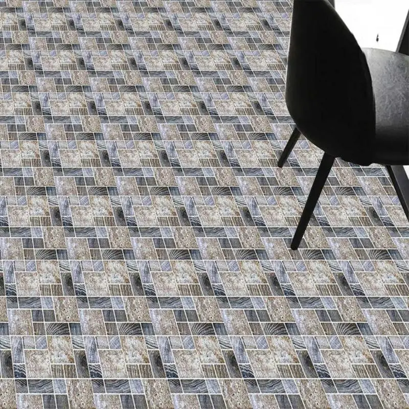 6 шт. ПВХ наклейки самоклеющиеся водонепроницаемые поверхность покрыта пленкой