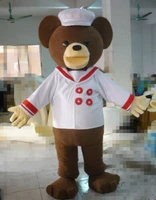 2019 uniform teddy bear mascot costume chef panda ceremonial cosplay party dress interesting funny cartoon character clothing