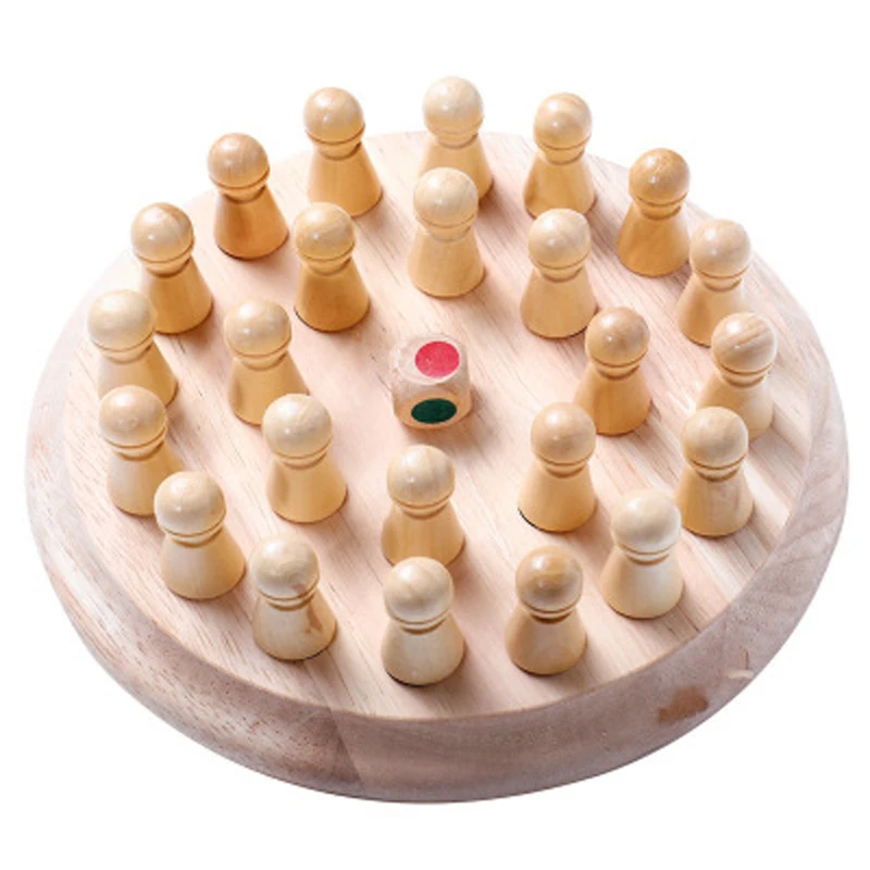 

Children's educational toys, creative fun toys memory chess, environmental protection no burr wood, diy interactive game gifts