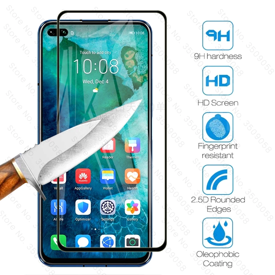 Защитное стекло для объектива камеры honor view 30 pro 2 в 1 huawei вид30 видо30pro v30 v 30pro |
