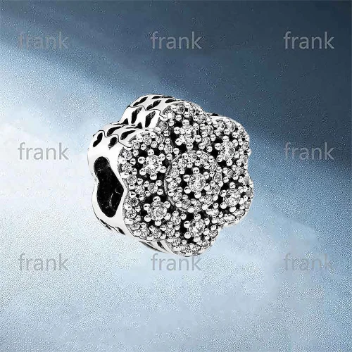 

791998CZ Ice Floral Charm