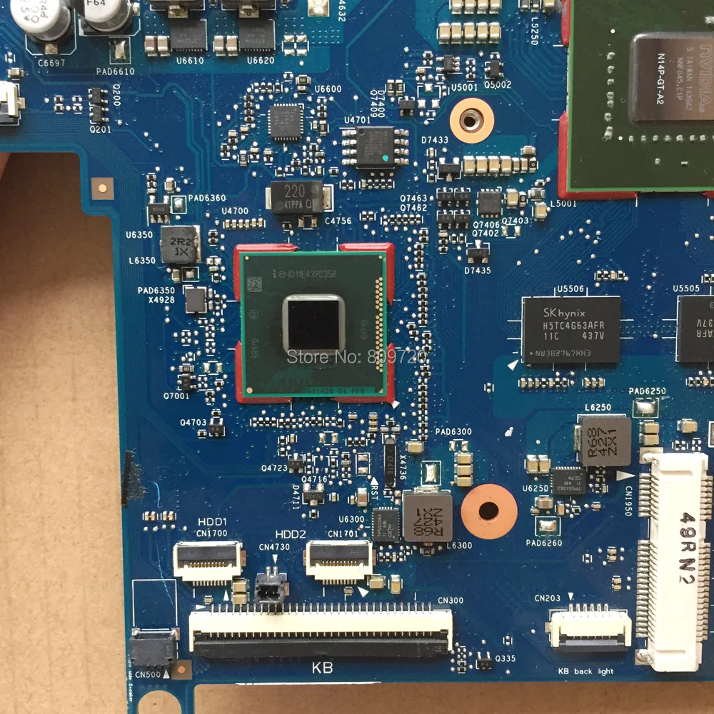 Laptop Motherboard 6050A2563801 736481-501 736481-001 736481-601 For HP ENVY 17-J | Компьютеры и офис