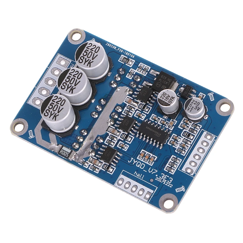 Высококачественный 2018 Новый DC 12V-36V 15A 500W бесщеточный контроллер мотора Hall BLDC