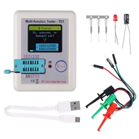 lcr tc1 colorful display multi functional tft backlight transistor lcr tc1 tester 1 8 inch for diode triode capacitor resistor